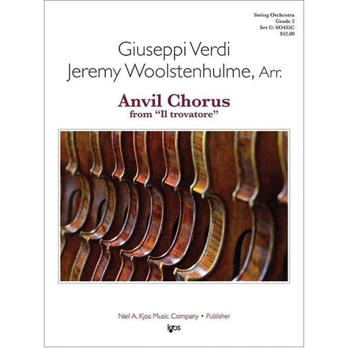 Anvil Chorus from "II Trovatore" for String Orchestra GR2 - 46 Pages