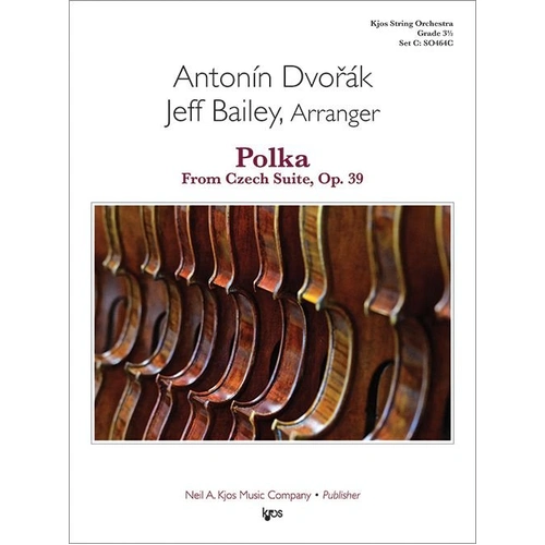 Polka from Czech Suite Op 39 for String Orchestra - Score and Parts