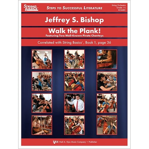 Walk the Plank! for String Orchestra by Jeffrey Bishop