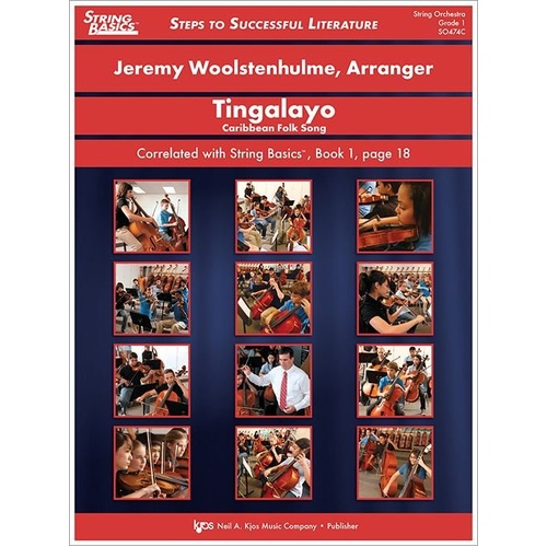 Tingalayo Caribbean Folk Song for String Orchestra by Jeremy Woolstenhulme