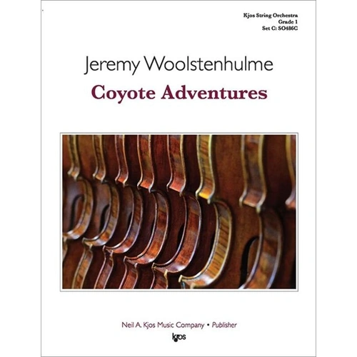 Coyote Adventures for String Orchestra SO1 SC/PTS by Jeremy Woolstenhulme