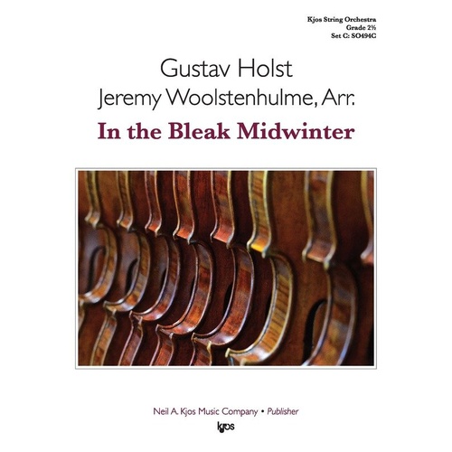 In the Bleak Midwinter for String Orchestra by Woolstenhulme