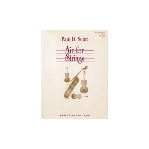 Air for Strings by Neil A. Kjos Music Company - String Orchestra, 1 Page