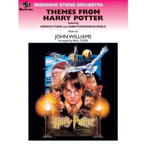 Themes From Harry Potter String Orchestra Gr 1 Score
