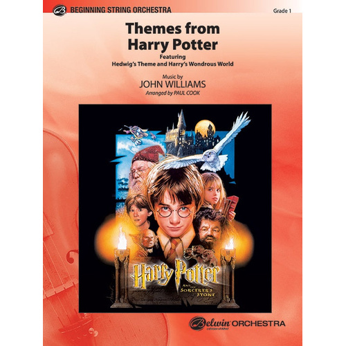 Harry Potter Themes for String Orchestra - Grade 1