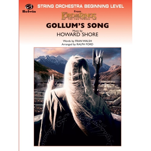 Gollum's Songs From Lord Of The Rings String Orchestra Gr 1