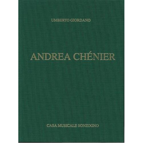 Andrea Chenier Vocal Score (Hardcover Book)