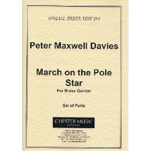 Maxwell Davies Pole Star Parts(Arc)