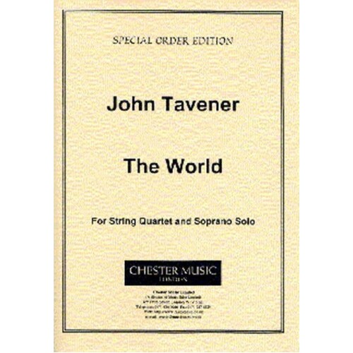 Tavener The World Set Of Parts(Arc)