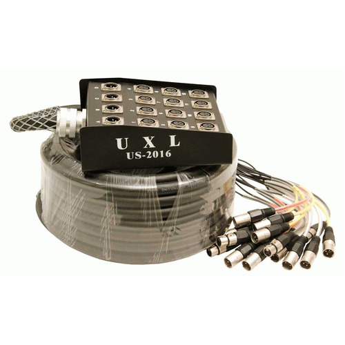 UXL 24 Channel Xlr Male Patchbay 2U