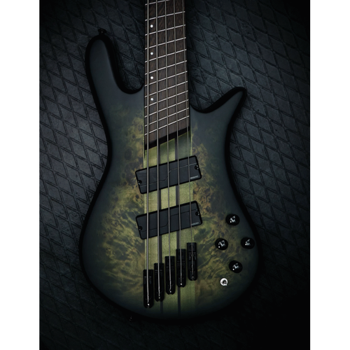 Spector Dimension M/S 5 Haunted Moss Matte Multi-Scale Electric Bass Guitar
