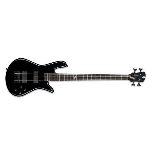 Spector NS Ethos HP 4 Bass Guitar Black Gloss w/ EMGs & Darkglass Tone Capsule - NSETHOS4BK