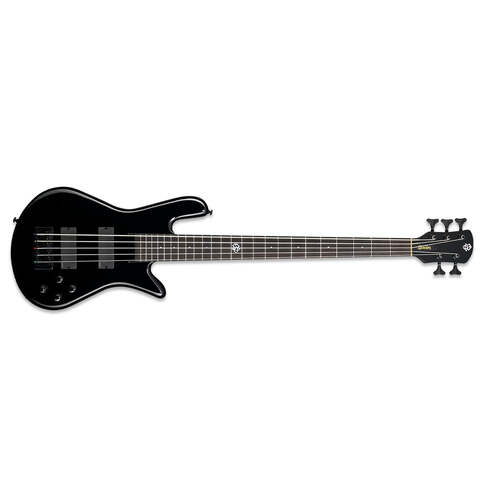 Spector NS Ethos HP 5 Bass Guitar 5-String Black Gloss w/ EMGs & Darkglass Tone Capsule - NSETHOS5BK