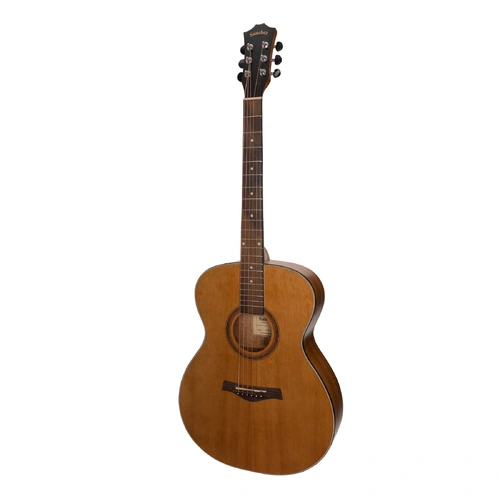 Sanchez SF-18 Steel-String Small Body Acoustic Guitar Pack with Gig Bag, Tuner, Strap & Picks