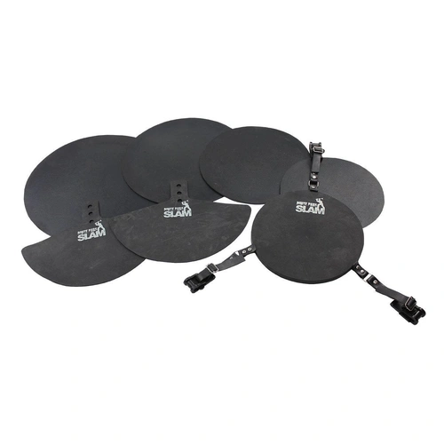 Slam SP-FMP2 Fusion 7-Piece Drum Kit Mute Pad Set