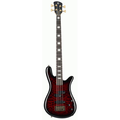 Spector NS Icon Bolt-On Bass Guitar - Black Cherry Gloss