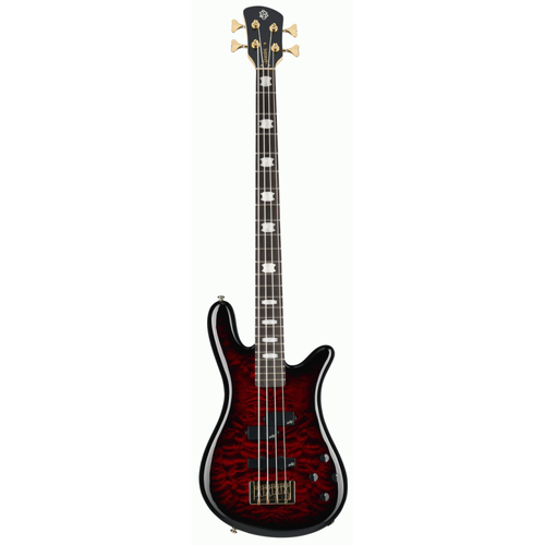 Spector NS-2 Bolt-On Bass Guitar Black Cherry Gloss