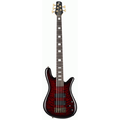 Spector NS-5 Bolt-On Bass Guitar Black Cherry Gloss