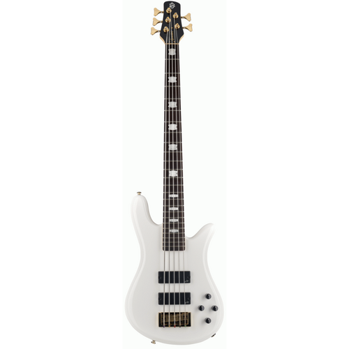 Spector NS Icon Bolt-On Bass Guitar - White Gloss