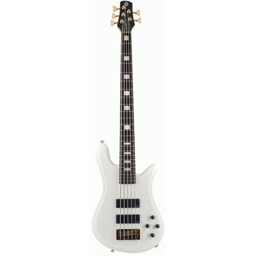 Spector NS Icon Bolt-On Bass Guitar - White Gloss