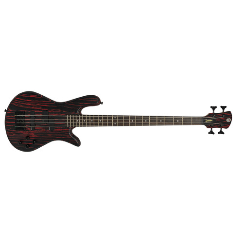 Spector NS Pulse 4 String Electric Bass Guitar Cinder Red