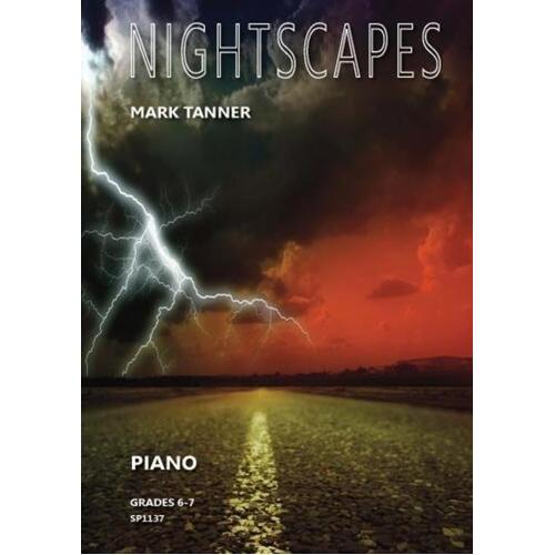 Tanner - Nightscapes For Piano (Softcover Book)