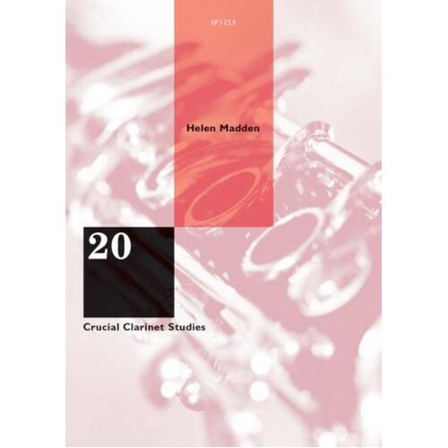 Madden - 20 Crucial Clarinet Studies (Softcover Book)