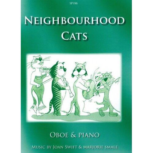 Neighbourhood Cats Oboe and Piano (Softcover Book)