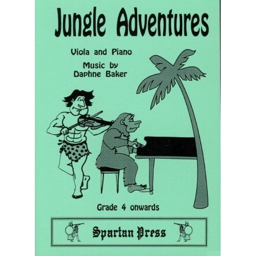 Jungle Adventures Viola Piano (Softcover Book)