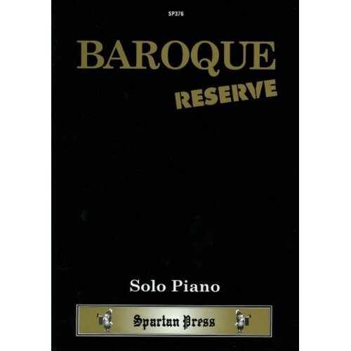 Baroque Reserve Solo Piano (Softcover Book)