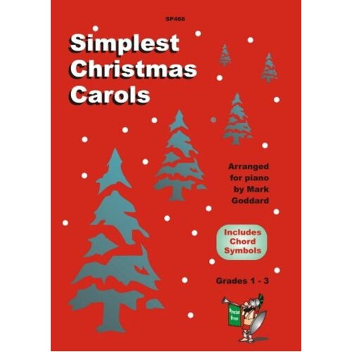 Simplest Christmas Carols Arr Goddard (Softcover Book)