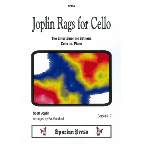 Joplin Rags For Cello (Softcover Book)