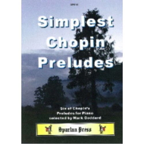 Simplest Chopin Preludes Ps (Softcover Book)