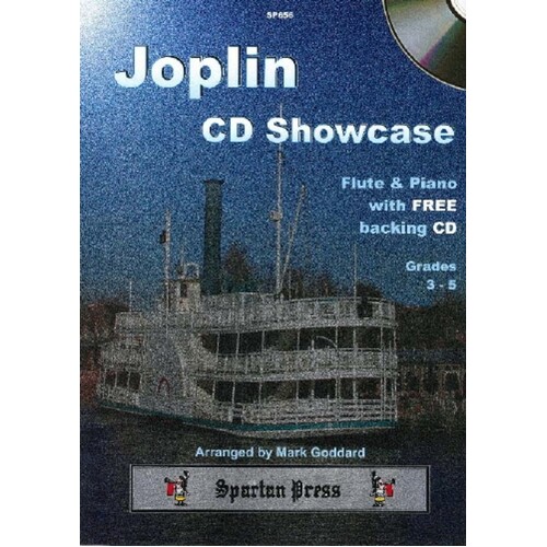 Joplin CD Showcase Flute (Softcover Book/CD)
