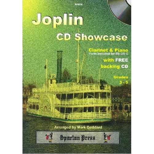 Joplin CD Showcase Clarinet (Softcover Book/CD)