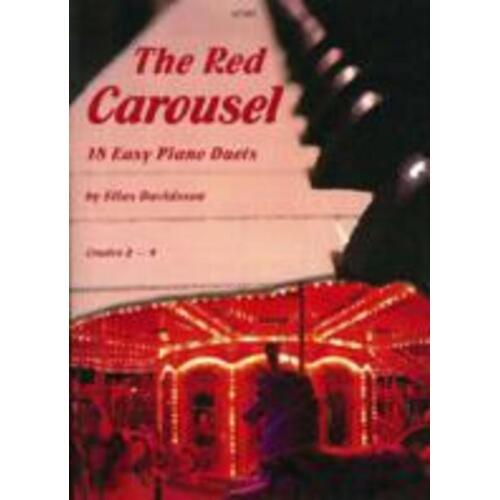 Red Carousel 18 Easy Piano Duets (Softcover Book)