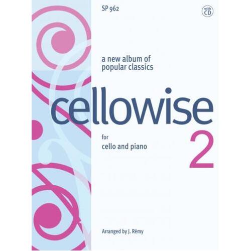 Cellowise 2 Cello/Piano Book/CD (Softcover Book/CD)