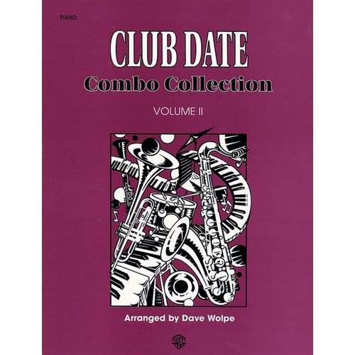 Club Date Combo Collection Book 2 Piano