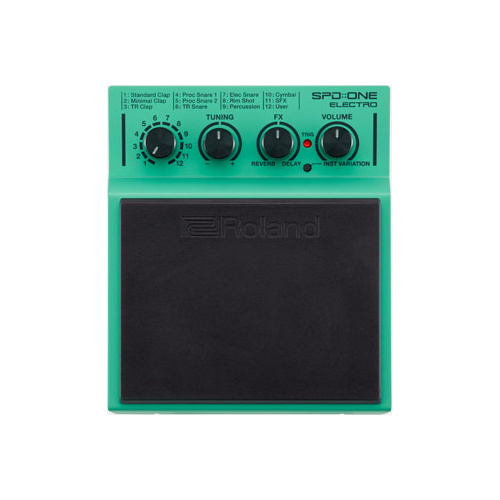Roland SPD:ONE Electro Digital Percussion Pad with 22 Sounds & Custom Audio Import