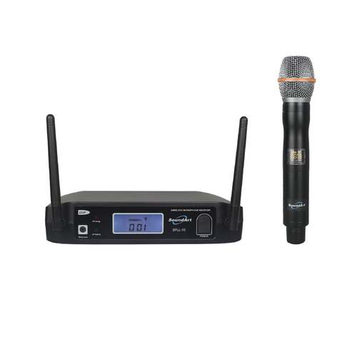 SoundArt Single Channel UHF Wireless Microphone System with Handheld Mic