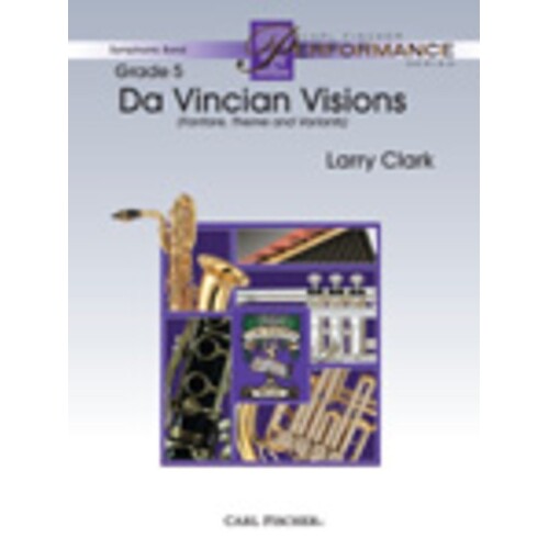 Da Vincian Visions Concert Band  Score/Parts