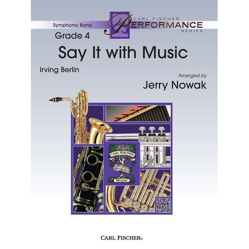 Say It With Music Concert Band 4 Score/Parts