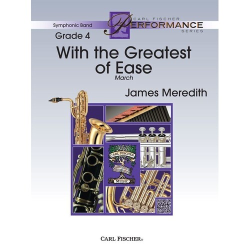 With The Greatest Of Ease Concert Band 4 Score/Parts