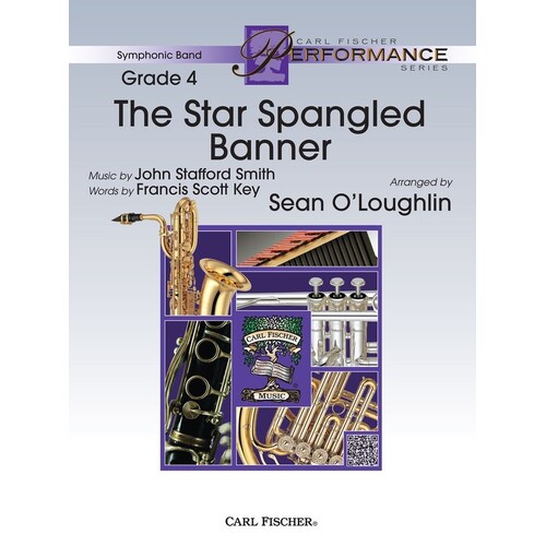 The Star Spangled Banner Concert Band 4 Score/Parts