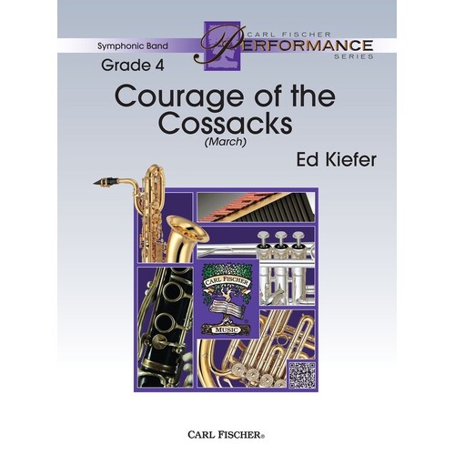 Courage Of The Cossacks Concert Band 4 Score/Parts