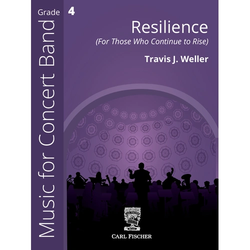 Resilience Concert Band Grade 4 Sheet Music