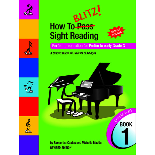 How To Blitz Sight Reading Book 1 (Pre - Gr 3) (Softcover Book)