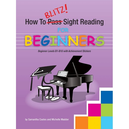 How to Blitz Sight Reading for Beginners by BlitzBooks Publications