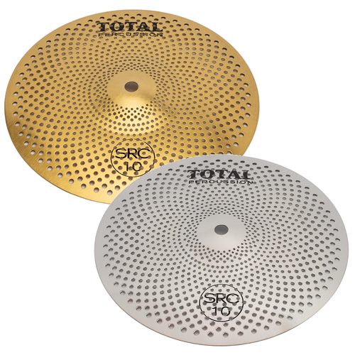 Total Percussion 10" SRC Sound Reduction Cymbal - Matte Gold