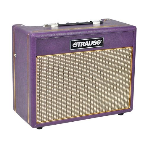 Strauss SRT-15 15 Watt Dual Input Combo Valve Amplifier (Violet)